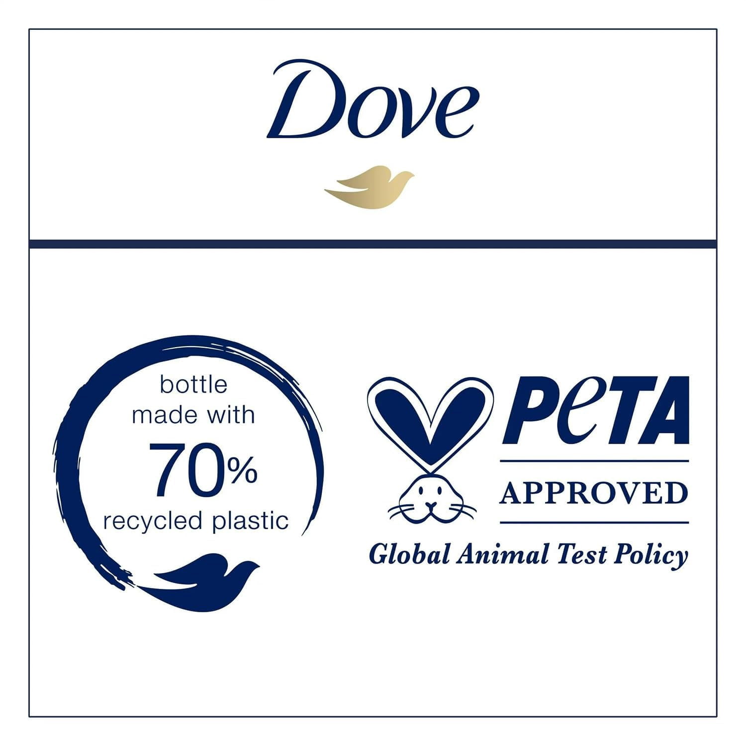 Dove Sulfate-Free Shampoo and Conditioner, Color Care – Omega-3-Infused Hair Care Products, Color Protecting for 40 Washes, 13.5 Oz Ea