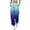 Blue, variant on Charmgo Womens Sweatpants Clearance, Women Fashion Casual Gradient Print Sweatpants with Pockets High Waisted Sport Pants Gym Athletic Fit Jogger, Sweatpants for Women Black L
