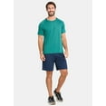 thumbnail image 2 of Athletic Works Men's and Big Men's Mixed Media Tee, Sizes XS-5XL, 2 of 5