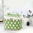 thumbnail image 1 of Bolsa de maquillaje portátil, gran capacidad, diseño exquisito, ideal para viajes, neceser de alta gama, para chicas, almacenamiento premium, estilo elegante, para viajeros. Blahzhy, 1 of 8
