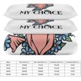thumbnail image 2 of HAHDAXIA Women's Rights Bedding Solid Comforter Set for All Seasons,3 Pieces(1 Comforter+2 Pillowcases),Soft Microfiber Bedding Set Full(79"x90"), 2 of 7