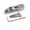 Silver, variant on 4 String Electric Bass Bridge Gold Plated String Through Body Design With Adjustable Brass Saddles For Enhances Easy Installation