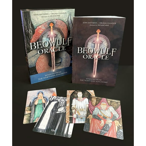 The Beowulf Oracle: Wisdom from the Northern Kingdoms (Oracle Kit Box Set with 23 Cards and Guide Book), (Paperback)