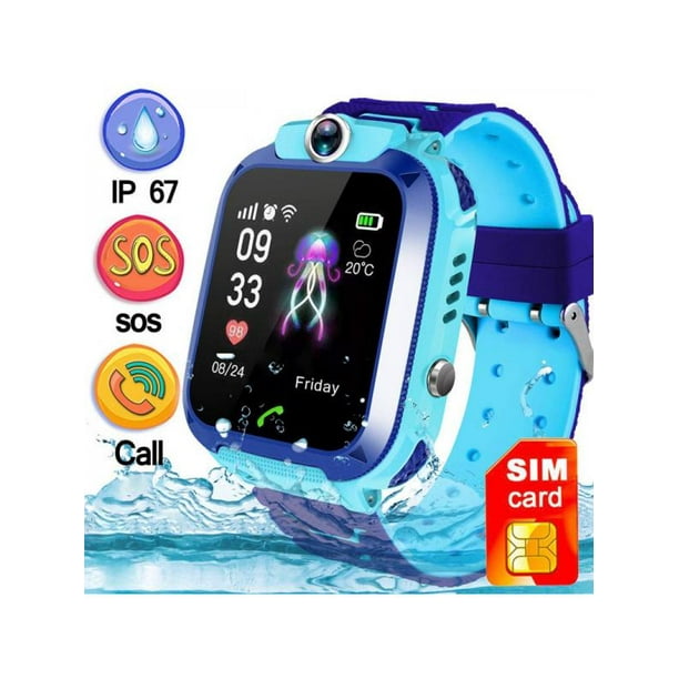waterproof ip67 kids smartwatch