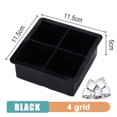 thumbnail image 1 of DEKAXID 8/15 - Molde cuadrado para cubitos de hielo de silicona de grado alimenticio, tamaño grande, para hacer cubitos de hielo, para bar, pub, vino, modelo 2023, 1 of 4