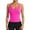 Hot Pink, variant on ANFERRY Ribbed Athletic Tank Tops for Women with Built in Bra Racerback Seamless Scoop Neck Workout Camis Top