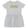thumbnail image 3 of Inktastic Juneteenth Banner in Red Yellow and Green Girls Toddler Dress, 3 of 5