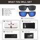 thumbnail image 5 of Gafas Deportivas POLARKING 2 PACK Polarizadas UV400 para Hombre, 5 of 6