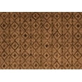 thumbnail image 1 of Ahgly Company Indoor Rectangle Abstract Orange Modern Area Rugs, 2' x 5', 1 of 4