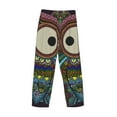 thumbnail image 5 of Goofa Boho Owl Printed Soft Pajama Pants for Men, Wide Leg Comfy Casual Lounge Yoga Pants-Large, 5 of 9