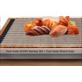 thumbnail image 4 of Ahyuan Roll up Dish Drying Rack Over The Sink Kitchen Roll up Sink Drying Rack Portable Dish Drainer Foldable Dish Drying Rack (Black, 20.5''X11.2''), 4 of 5