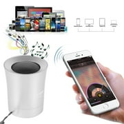 Wireless Bluetooth V4.0 Portable Speaker Support FM Automatic Search TF Card Cycle Charge 3.5mm Input Terminals Hands-free Calls, Portable Wireless Speaker for iPhone, Samsung