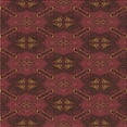thumbnail image 1 of Ahgly Company Machine Washable Indoor Square Transitional Chestnut Red Area Rugs, 5' Square, 1 of 7