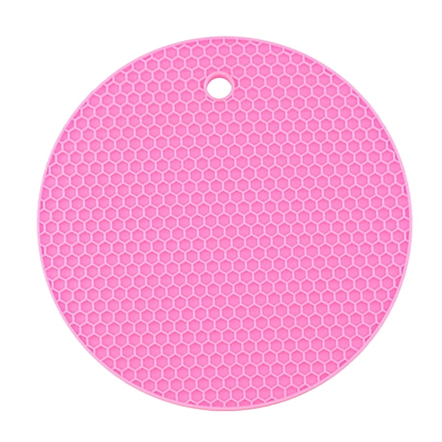 Grand Ensemble de Table à Manger Ronde pour 4 36 Tapis de Table Ronds Ensemble de Table 4 Tapis de Table Ronds Tapis de Table Colorés Tapis de Table en Silicone - pour Casseroles et Poêles Chaudes, Dessous de Plat en Silicone Résistant à la Chaleur pour Chaudes