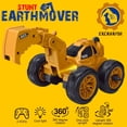 thumbnail image 2 of POCO DIVO Tumbling Off-Road Stunt Excavator RC Truck 2.4GHz Construction Vehicle, 2 of 6