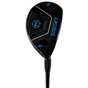 LAZRUS GOLF Premium Hybrid Golf Clubs for Men - 2,3,4,5,6,7,8,9,PW Right Hand & Left Hand Single Club, Graphite Shafts, Regular Flex (Black Right Hand, 3, RH, Black Single)