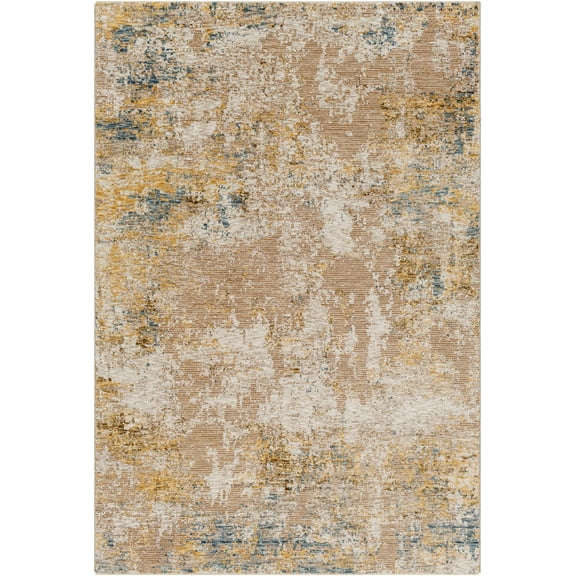 Boutique Rugs Meads Contemporary Area Rug - Cream, Light Gray, Light Brown - 10' x 13'11"