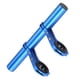 thumbnail image 1 of Eigraketly Extensor de manillar de bicicleta Barra de manillar Extensión de soporte extendido Montaje de soporte de aleación, Azul, 20 cm, Soporte Type2 NO2, 1 of 6