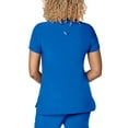 thumbnail image 2 of Adar Addition Scrubs For Women - Curved Mock Wrap Scrub Top, 2 of 6