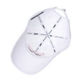 thumbnail image 5 of WITHMOONS The Simpsons Baseball Cap Beach Homer Embroidery Hat HL11032 (White), 5 of 5