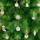 thumbnail image 4 of Puntoco Paquete de regalo con combinación de adornos navideños, bola navideña y campana, colgante para árbol de Navidad, juego de bolas navideñas, 4 of 6