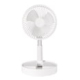 thumbnail image 3 of Ventilador portátil de 3600mah, Mini ventilador plegable recargable para suelo telescópico, ventilador de verano de bajo ruido, refrigeración para el hogar, dormitorio, escritorio de oficina oso de fresa Hogar, 3 of 5