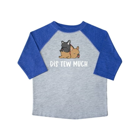 

Inktastic Napping Dis Tew Much Frenchies Gift Toddler Boy or Toddler Girl T-Shirt