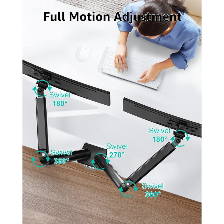 Mount Pro Dual Monitor Stand 22-32 Inch Gas Spring photo 4