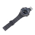thumbnail image 4 of Reloj de pulsera impermeable con cubierta transparente, reloj de pulsera luminoso LED para caballeros, negro y azul, 4 of 5