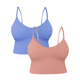 thumbnail image 1 of Set De 2 Tops Unitalla Mujer Deportivo Con Relleno Blusa Croptop, 1 of 5