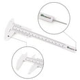 thumbnail image 5 of Eztrain Plastic Vernier Caliper (2pcs), 150 mm Mini Plastic Caliper, 5 of 5