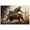 Unframe-style, variant on Bull Riding Cowboy Wall Art Canvas Print,Dynamic Rodeo Scene Poster Decor for Living Room Bedroom Western Style Horseback Riding Painting Artwork