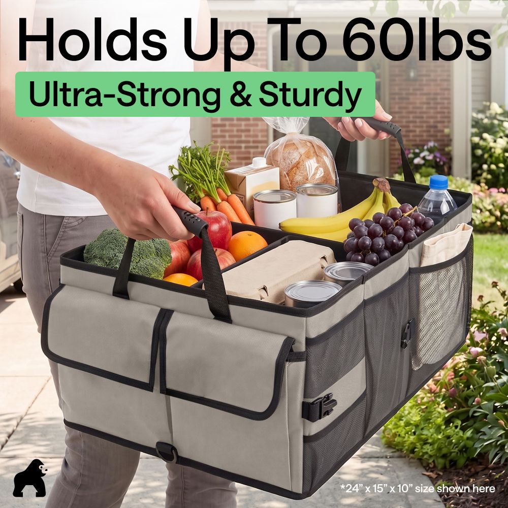 Gorilla Grip Trunk Storage Organizer, Collapsible photo 4