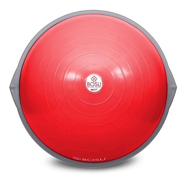Bosu 72-10850 Home Gym The Original Balance Trainer 65 cm Diameter, Red