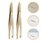 thumbnail image 2 of 2 pinzas de acero inoxidable para cejas, pinzas de precisión para recortar cejas, herramientas de extensión de pestañas para mujeres y niñas., 2 of 7
