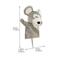 thumbnail image 2 of Animal Plush Hand Puppet Animal Style Hand Puppet Animal Style Plush Toy, 2 of 8