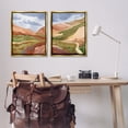 thumbnail image 2 of Stupell Industries Arizona Outlook Western Canyon Landscape & Nature Painting Gold Floater Framed Canvas Art Print Wall Art, 25 x 31, Set of 2, 2 of 9