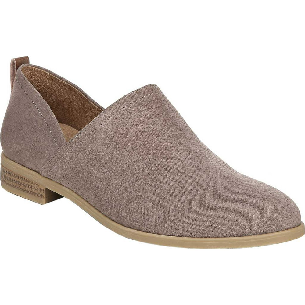 Dr. Scholl's Women's Dr. Scholl's Ruler SlipOn Loafer Taupe Grey Microfiber 7 M