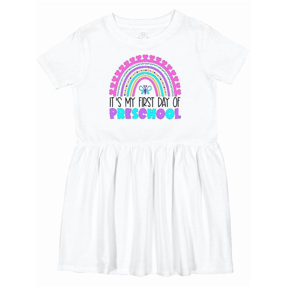 Inktastic Its My First Day of Preschool Girls Toddler Dress