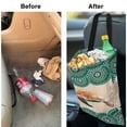 thumbnail image 6 of Yuyamidu Boho Car Garbage Bags Sea Turtle Car Trash Bag Foldable Rubbish Bags for Car Interior Accessories Portable Auto Trash Bin Universal Fit Most Car Truck SUV, 6 of 7