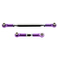 thumbnail image 1 of Rodillo de la dirección de metal Brazo de la varilla de arrastre de los extremos 1/12 Reemplazo de las piezas de la modificación del camión de escalada del rastreo para MN D90 99S PURPLE 2 PIEZAS kenally FN001386-07, 1 of 7