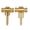 Golden, variant on CEORPER Guitar String Retainer Set Guitar String Tree with Mount Screw Guitar Accessory
