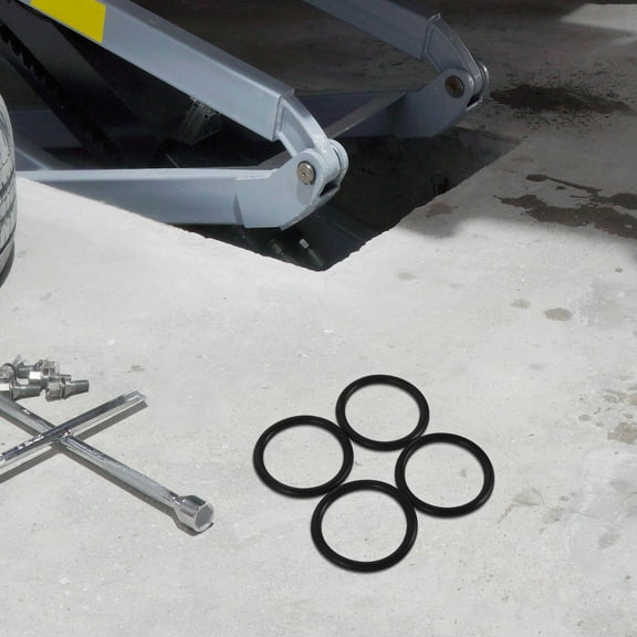 FRCOLOR 4pcs Quick Release Bumper Fasteners Kit For Car Modification With Thick Automotive Rubber Rings For Easy Installation And Secure Fit