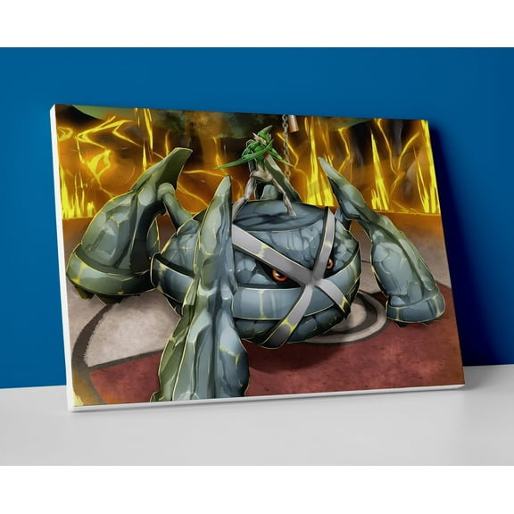 Pokemon Metagross Poster or Wrapped Canvas