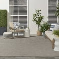thumbnail image 5 of Nourison Practical Solutions Outdoor Grey Mocha 8' x 10' Area Rug (8x10), 5 of 10