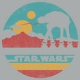 thumbnail image 2 of Mens Star Wars AT-AT Retro Circle Sweatshirt, 2 of 4