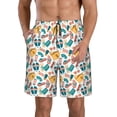 thumbnail image 1 of Fotbe Travel Elements Trajes de Baño Estampados para Hombre, Shorts de Verano de Secado Rápido, Ropa de Playa, Bañadores-XX-Large, 1 of 6