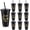 Black, variant on 10-pack 24-ounce wedding party cups with straws and lids, reusable glittery bridesmaid cups, bride cups, plastic travel cups, bachelorette party supplies, gifts, engagement, party, summer hydration,