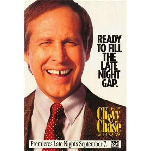 Pop Culture Graphics MOV369910 The Chevy Chase Show Movie Poster, 11 x 17