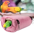 thumbnail image 3 of Nido de loro, hamaca de felpa cálida a prueba de viento para mascota, pájaro, loro, hamaca de felpa, uso conveniente, 3 of 8